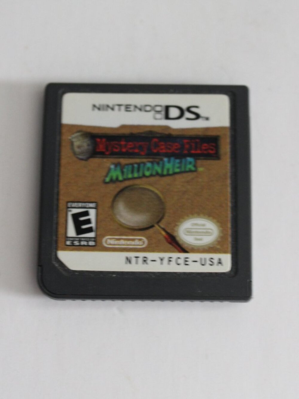 Nintendo DS Mystery Case File Millionheir  Game Only